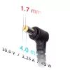 Akyga AK-ND-50 maitinimo adapteris Lenovo nešiojamiesiems kompiuteriams, 45 W, 20 V / 2,25 A, 4,0 x 1,7 mm