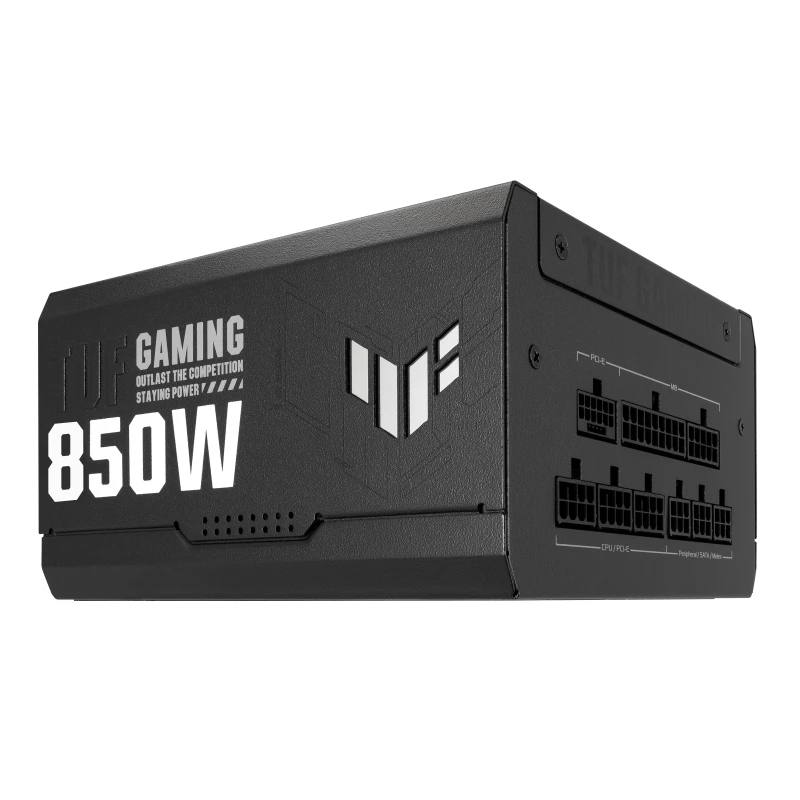 ASUS TUF Gaming 850W Gold maitinimo blokas 24-pin ATX ATX Juoda