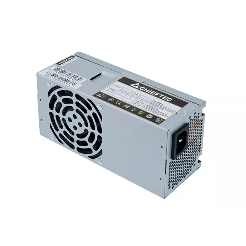 Maitinimo blokas CHIEFTEC GPF-350P TFX 350W, 20+4 pin ATX, 80 mm ventiliatorius, 85% efektyvumas, aktyvus PFC