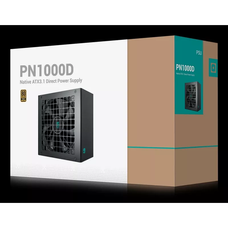 Gamer Storm PN1000D maitinimo blokas 1000 W 20+4 pin ATX ATX Juodas