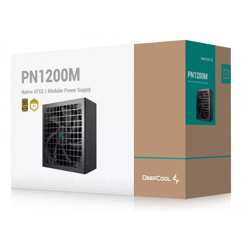 Maitinimo blokas Gamer Storm PN1200M 1200 W 20+4 pin ATX ATX Juodas