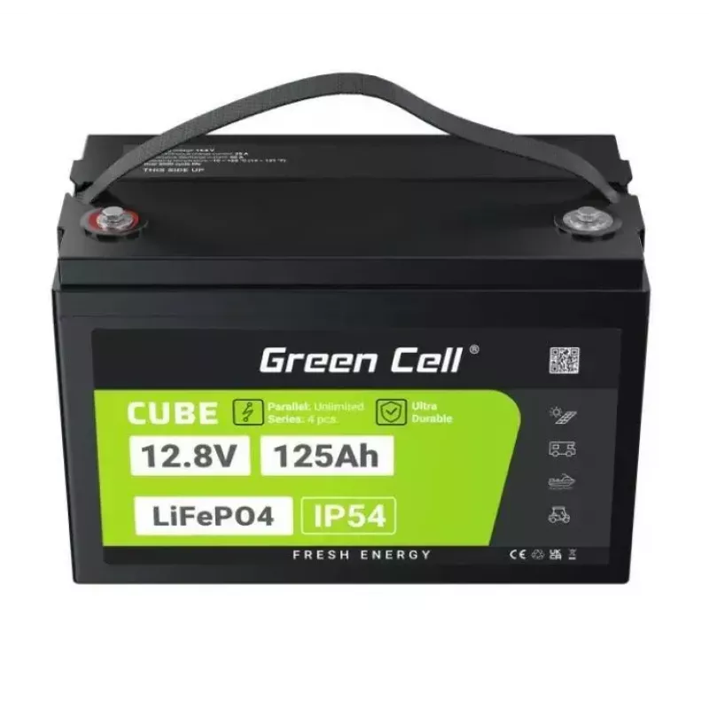 LiFePO4 baterija Green Cell 12.8V 125Ah