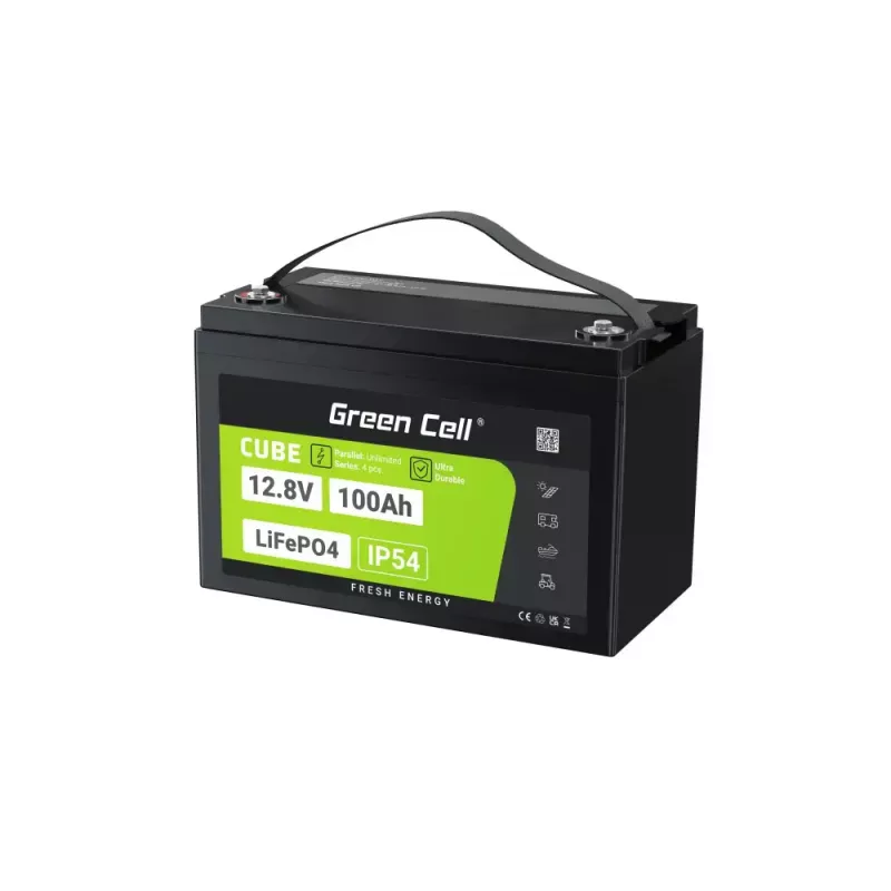 Green Cell LFPGC12V100AH LiFePO4 baterija UPS sistemoms 12.8V 100Ah