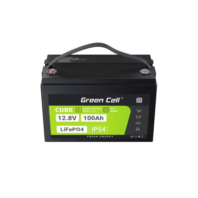 Green Cell LFPGC12V100AH LiFePO4 baterija UPS sistemoms 12.8V 100Ah