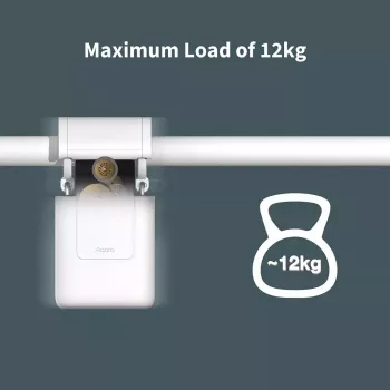 Aqara Curtain Driver E1, bėginė versija (CM-M01-TRACK) – automatinis užuolaidų valdiklis