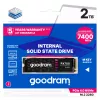 Goodram PX700 SSD SSDPR-PX700-02T-80 vidinis kietasis diskas 2 TB M.2 PCI Express 4.0 NVMe 3D NAND