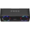Nešiojamas Bluetooth garsiakalbis DEFENDER Q1 Juodas, 10 W RMS, 1200 mAh, Bluetooth 5.0, MicroSD, FM, AUX, USB