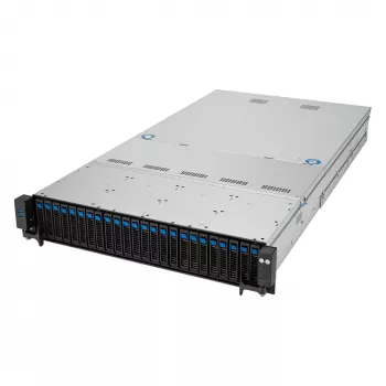 ASUS RS521A-E12-RS24U Socket SP5 stovo serveris (2U) juoda, sidabrinė
