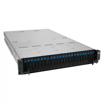 ASUS RS521A-E12-RS24U Socket SP5 stovo serveris (2U) juoda, sidabrinė