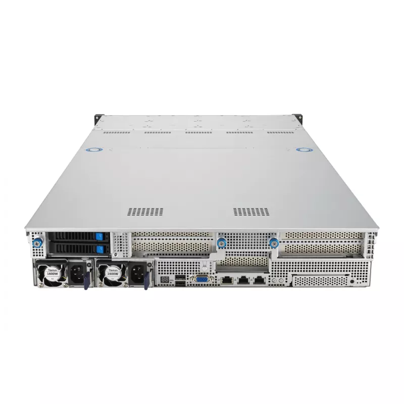 ASUS RS521A-E12-RS24U Socket SP5 stovo serveris (2U) juoda, sidabrinė