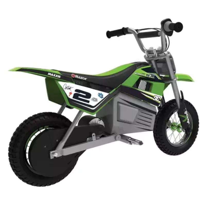 Elektrinis paspirtukas Razor Dirt Rocket SX350 McGrath — 24V, 22 km/h, 12 colių ratai, vienvietis, juodas