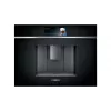 Siemens iQ700 CT718L1B0 įmontuojamas espresso aparatas su malūnėliu ir pieno putotoju, 2.4 L, 19 bar, TFT jutiklinis ekranas, juodas