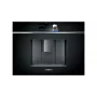 Siemens iQ700 CT718L1B0 įmontuojamas espresso aparatas su malūnėliu ir pieno putotoju, 2.4 L, 19 bar, TFT jutiklinis ekranas, juodas