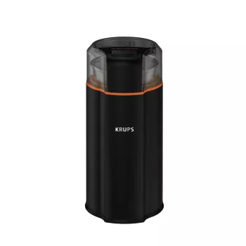 Smulkintuvas kavai Krups Silent Vortex GX3328, 175 W, juodas, 90 g talpa