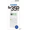 Mokslinis skaičiuotuvas CASIO ClassWiz FX-350EX kišeninis — 16 skaitmenų, 2 eilučių ekranas, baterijinis, pilkas, kišeninis dydis