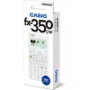Mokslinis skaičiuotuvas CASIO ClassWiz FX-350EX kišeninis — 16 skaitmenų, 2 eilučių ekranas, baterijinis, pilkas, kišeninis dydis