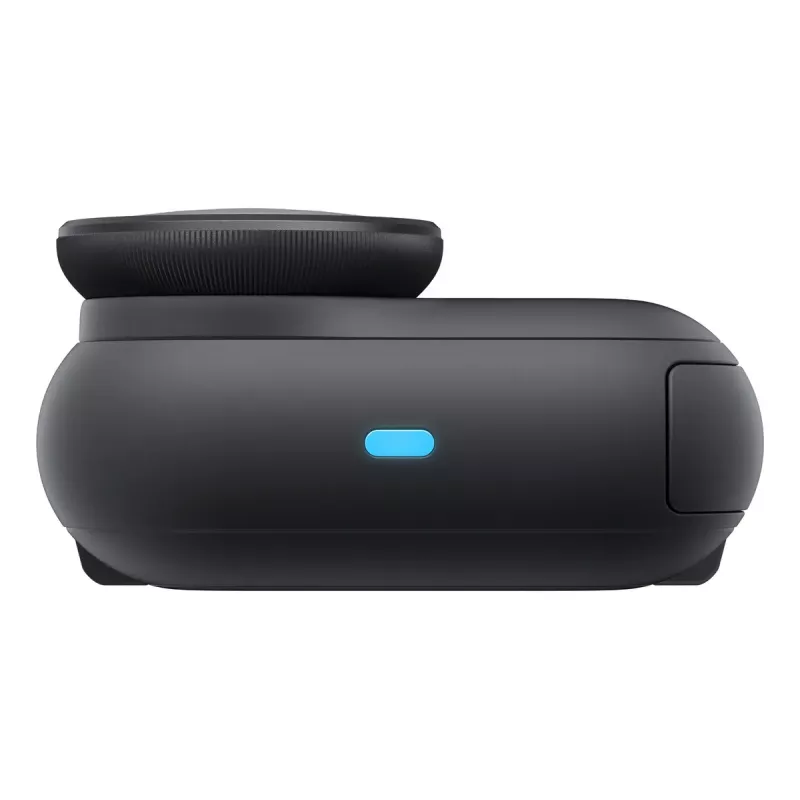 Veiksmo kamera Insta360 GO Ultra Standard Black — 4K Ultra HD 3840×2880, 1/1.28 colio jutiklis, 240 kadrų/s, Wi‑Fi, įmontuotas ekranas, MicroSD, 52,9 g