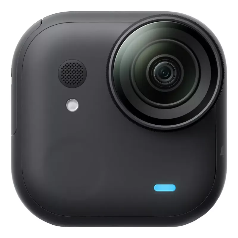 Veiksmo kamera Insta360 GO Ultra Standard Black — 4K Ultra HD 3840×2880, 1/1.28 colio jutiklis, 240 kadrų/s, Wi‑Fi, įmontuotas ekranas, MicroSD, 52,9 g