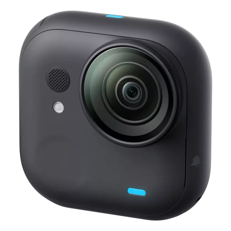 Veiksmo kamera Insta360 GO Ultra Standard Black — 4K Ultra HD 3840×2880, 1/1.28 colio jutiklis, 240 kadrų/s, Wi‑Fi, įmontuotas ekranas, MicroSD, 52,9 g