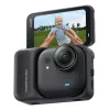 Veiksmo kamera Insta360 GO Ultra Standard Black — 4K Ultra HD 3840×2880, 1/1.28 colio jutiklis, 240 kadrų/s, Wi‑Fi, įmontuotas ekranas, MicroSD, 52,9 g