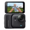 Veiksmo kamera Insta360 GO Ultra Standard Black — 4K Ultra HD 3840×2880, 1/1.28 colio jutiklis, 240 kadrų/s, Wi‑Fi, įmontuotas ekranas, MicroSD, 52,9 g