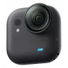Veiksmo kamera Insta360 GO Ultra Standard Black — 4K Ultra HD 3840×2880, 1/1.28 colio jutiklis, 240 kadrų/s, Wi‑Fi, įmontuotas ekranas, MicroSD, 52,9 g