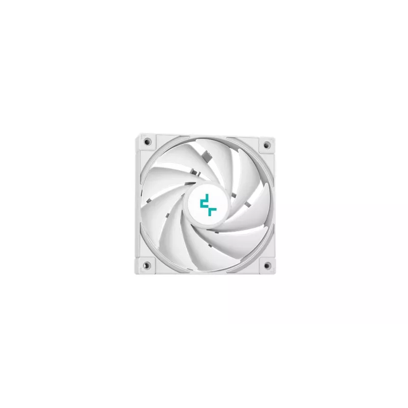 Vandens aušintuvas DeepCool LT520 WH, baltas, 240mm radiatorius, 2x120mm FDB ventiliatoriai, PWM, LGA/AM4/AM5/sTR4