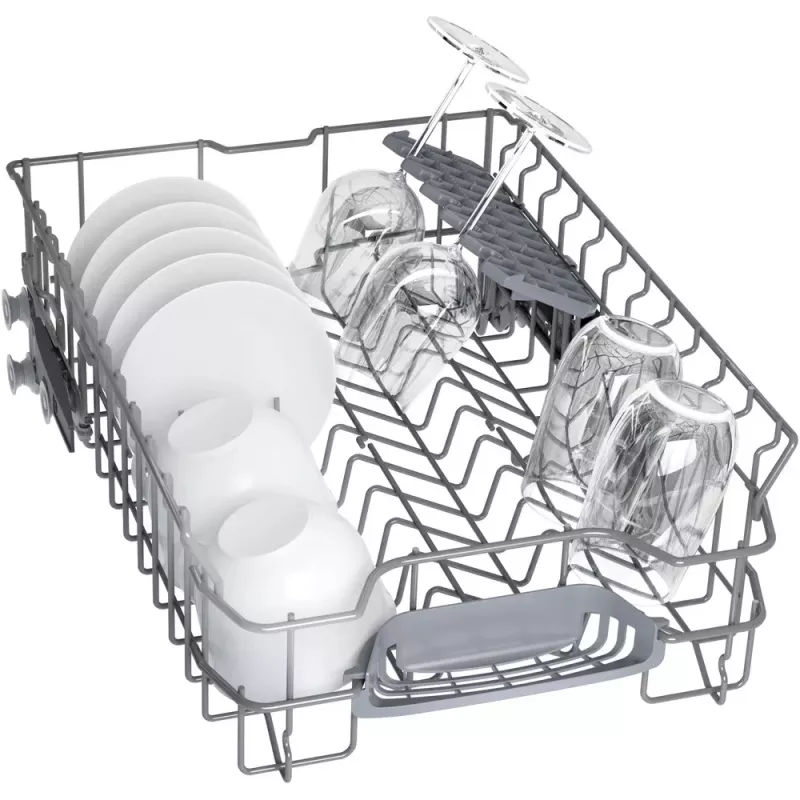 Indaplovė įmontuojama Bosch Serie 4 SPV4HMX10E, kompaktiška, 10 komplektų, 44 dB, energijos klasė E