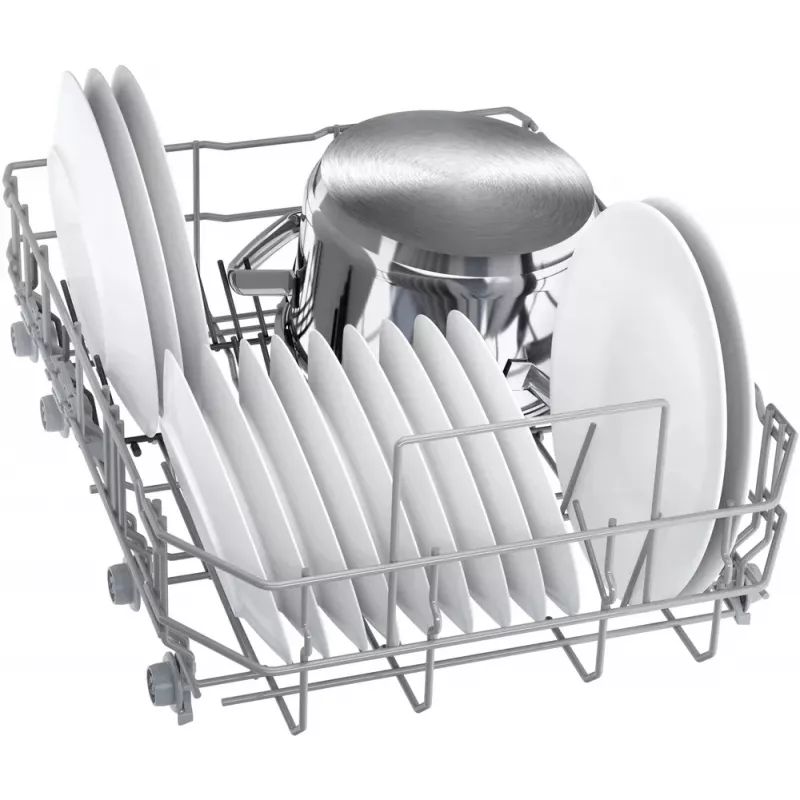 Indaplovė įmontuojama Bosch Serie 4 SPV4HMX10E, kompaktiška, 10 komplektų, 44 dB, energijos klasė E