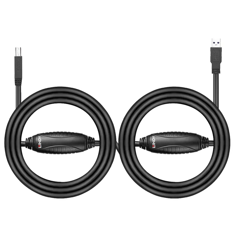 USB kabelis Lindy 10 m aktyvus USB 3.0 kabelis