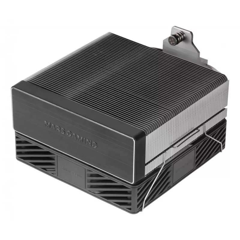 Oro aušintuvas TACENS Mars Gaming MCPU-X4ARGB — 120 mm ARGB ventiliatorius, 4 šilumos vamzdeliai, TDP 220 W, PWM, LGA1200