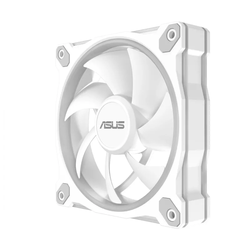 Ventiliatorius ASUS Prime MR120 ARGB White 120 mm movinis guolis korpuso ventiliatorius