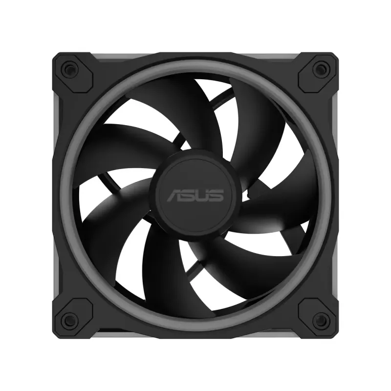 Ventiliatorius ASUS Prime MR120 ARGB juodas 120 mm movinis guolis PWM 1600 RPM 58 CFM
