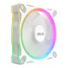 120 mm korpuso ventiliatorius ASUS Prime MR120 ARGB Reverse White — 1600 RPM, 58 CFM, PWM, įvorinis guolis