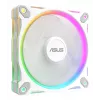 120 mm korpuso ventiliatorius ASUS Prime MR120 ARGB Reverse White — 1600 RPM, 58 CFM, PWM, įvorinis guolis