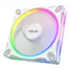 120 mm korpuso ventiliatorius ASUS Prime MR120 ARGB Reverse White — 1600 RPM, 58 CFM, PWM, įvorinis guolis