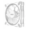 120 mm korpuso ventiliatorius ASUS Prime MR120 ARGB Reverse White — 1600 RPM, 58 CFM, PWM, įvorinis guolis