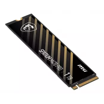 SSD M.2 NVMe MSI SPATIUM M470 PRO 1TB – PCIe 4.0, 3D NAND, 6000/5000 MB/s, 950k IOPS, TBW 640