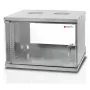 Techly sieninis 19 inch 6U spintos korpusas prof. 450 pilkas surinktas I-CASE EL-1006G45