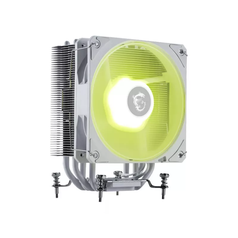 MSI MAG COREFROZR AA13 WHITE procesoriaus aušintuvas, hibridinis, 12 cm, 1 vnt.