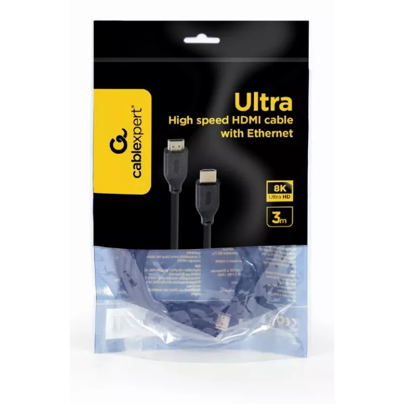 GEMBIRD Ultra High Speed HDMI laidas su Ethernet - 8K Select Series - 3m