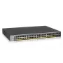 NETGEAR GS752TP-300EUS tinklo jungiklis Valdomas L2/L3/L4 Gigabit Ethernet (10/100/1000) Maitinimas per Ethernet (PoE) 1U Juodas