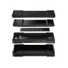 SSD korpusas ASUS TUF Gaming A2 juodas, skirtas M.2 PCIe / SATA, USB 3.2 Gen 2x2 20 Gbit/s, iki 4 TB, aliuminis, IP68