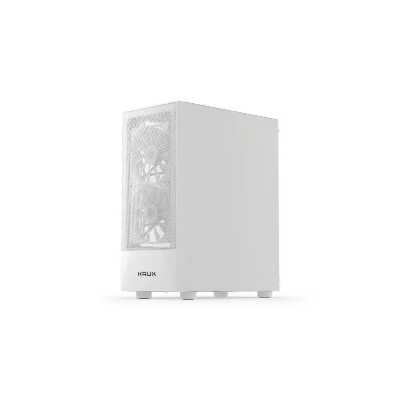 KRUX VAKO ATX kompiuterio korpusas, RGB, baltos spalvos (KRXD005)