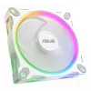Kompiuterio korpuso ventiliatorius ASUS Prime MR120 ARGB White 120 mm, 1600 RPM, PWM, sleeve bearing, 58 CFM