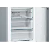 Šaldytuvas su šaldikliu Bosch Serie 4 KGN39VIEB laisvai pastatomas 368 l, E klasė, nerūdijantis plienas, NoFrost, šaldiklis apačioje