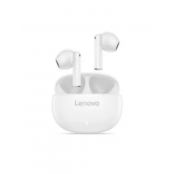 Lenovo E310 belaidės ausinės TWS į ausis, skambučiams/muzikai, baltos