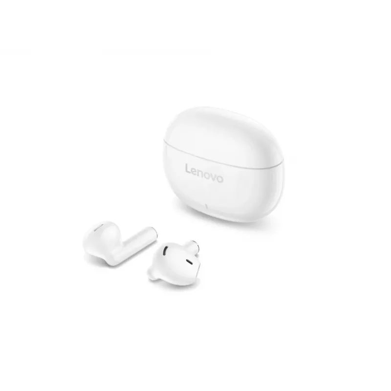 Lenovo E310 belaidės ausinės TWS į ausis, skambučiams/muzikai, baltos