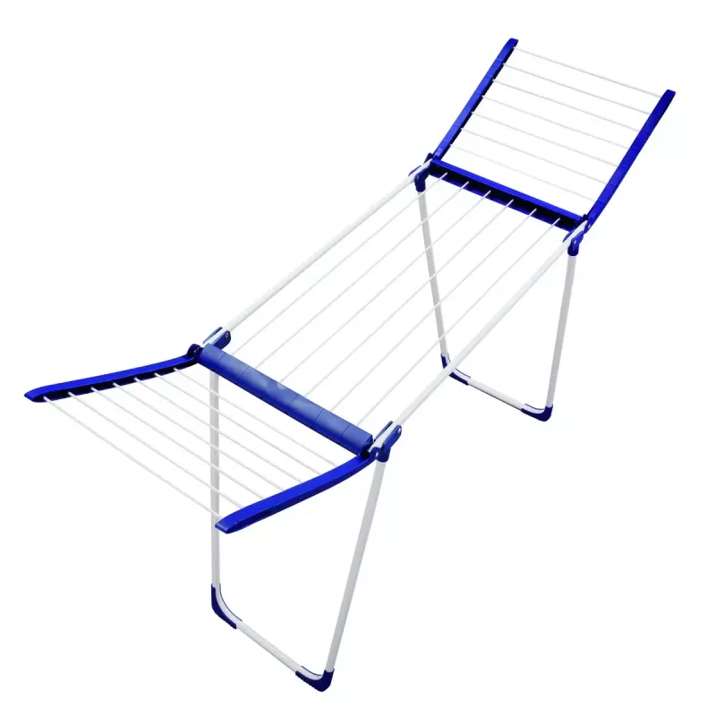 Patalpinė džiovinimo lentyna Leifheit Pegasus 180 Plus, sulankstoma, metalas/plastikas, 18 m džiovinimo erdvė, 870×1570×660 mm