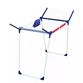 Patalpinė džiovinimo lentyna Leifheit Pegasus 180 Plus, sulankstoma, metalas/plastikas, 18 m džiovinimo erdvė, 870×1570×660 mm